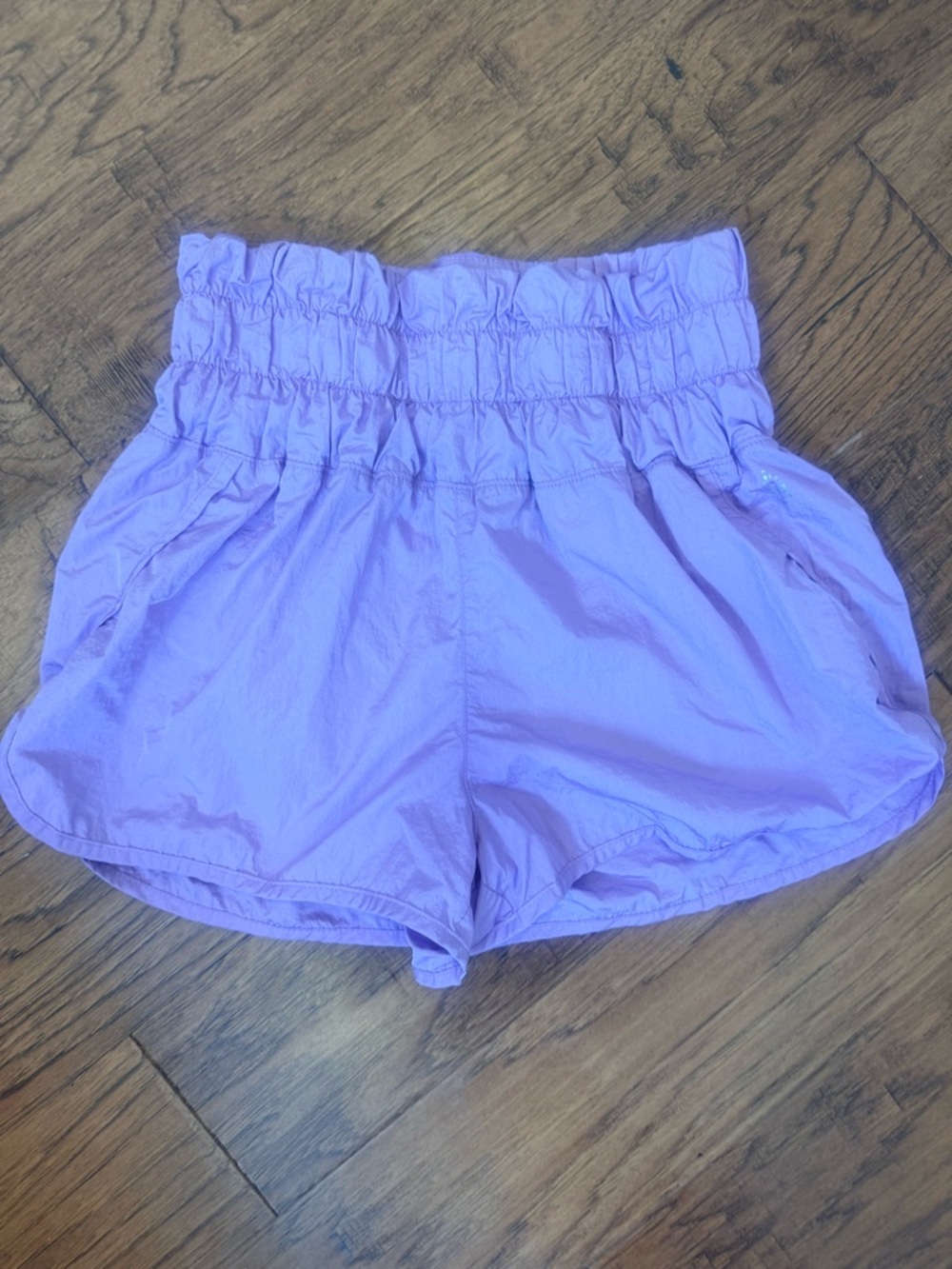 FP Movement by Free People Lavender High-Waist Athletic Shorts